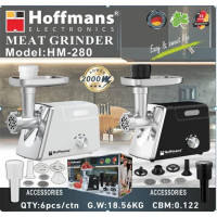 М’ясорубка Hoffmans HM-280 2000W – потужна електрична м’ясорубка для дому та професійного використання
